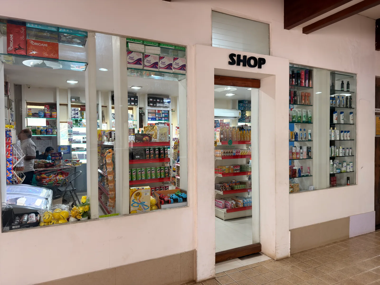 Convenience store providing daily essentials, toiletries, and wellness items On-campus health retail boutique with patient daily essentials and organic toiletries